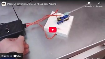 Piloter un servomoteur avec un NE555