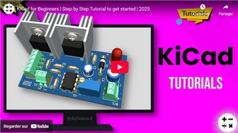 Premier PCB avec KiCad 8. 13 : Génération des fichiers de fabrication au format GERBER