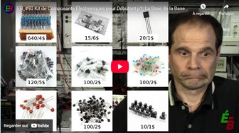 Kit de Composants Électroniques pour Débutant p1: La Base de la Base