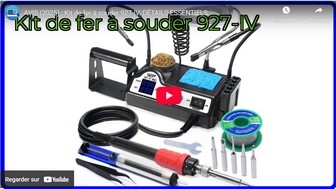 Kit de fer à souder 927-IV. DÉTAILS ESSENTIELS