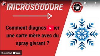 Diagnostiquer une carte mère avec du spray givrant ?