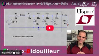 Introduction à LTSpice, Partie 2 - Analyse CA de petit signal