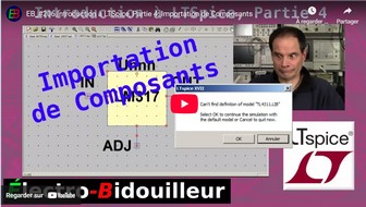 Introduction à LTSpice, Partie 4: Importation de Composants