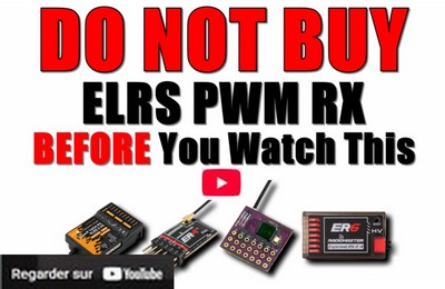 ELRS Problème de modulation de largeur d'impulsion (PWM) sur certains récepteurs.