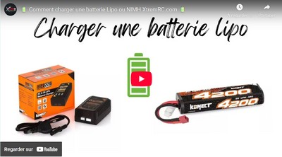 Vidéo Comment charger une batterie Lipo ou NIMH.