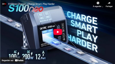 Vidéo Chargeur SKYRC S100 Neo.