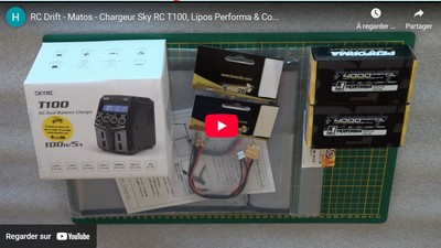 Vidéo Chargeur SKYRC T100 DUO.