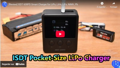 Vidéo Chargeur ISDT 608PD.