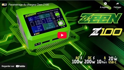Vidéo Chargeur Zeen Z100.