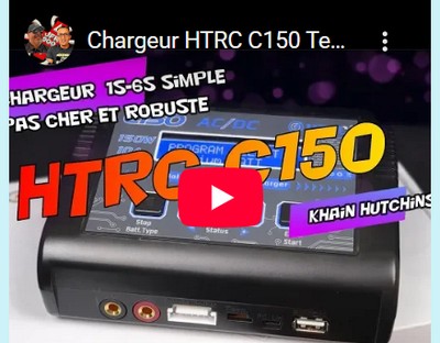 Vidéo Chargeur HTRC C150