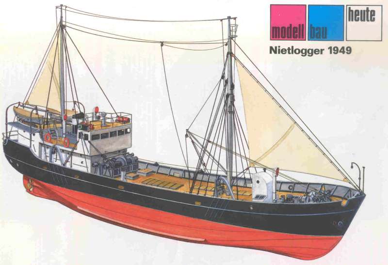 plan de bateau de pêche: NIETLOGGER 1949
