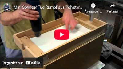 Thermo moulage coque mini springer: