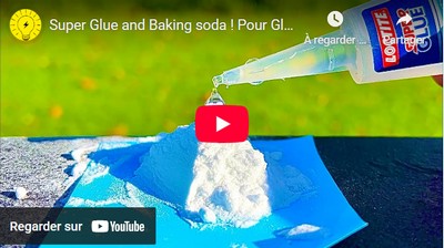 Les Supers glues et le carbonate de soude: