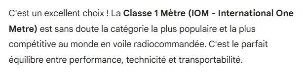 International One Meter